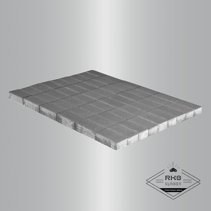 Тротуарная плитка, Прямоугольник, Серый, 240х120х70 мм в Москве